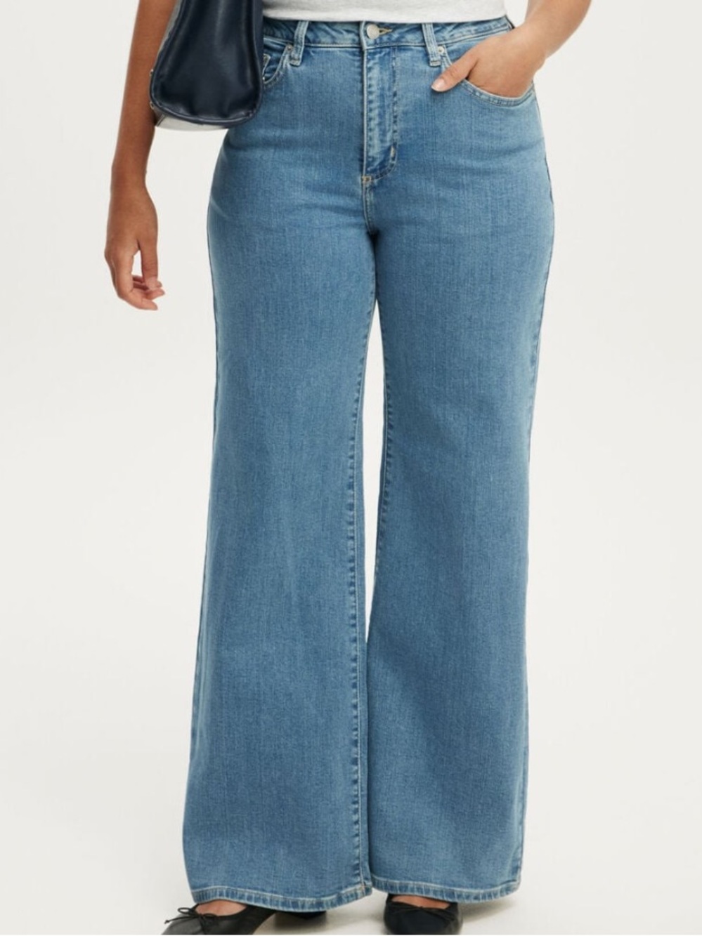 Cotton On Curvy Stretch Wide Jean
